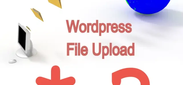 WordPress File Upload plugin logo showcasing supported file types