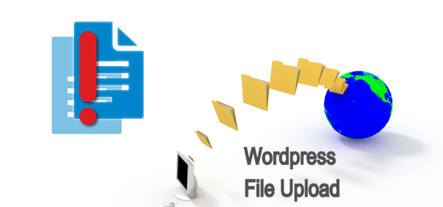 File not Allowed Error of WordPress File Upload Plugin