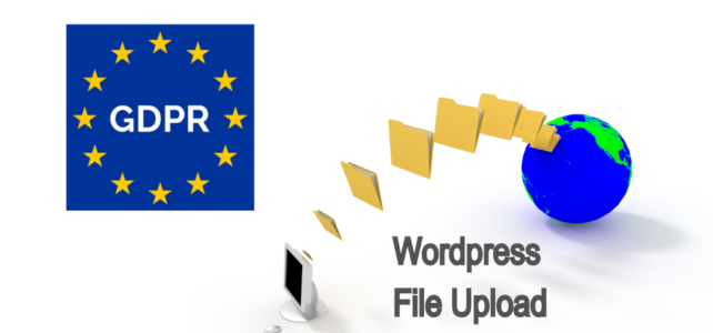 WordPress File Upload and GDPR WordPress File Upload and GDPR