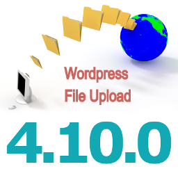 New Version 4.10.0 of WordPress File Upload Plugin