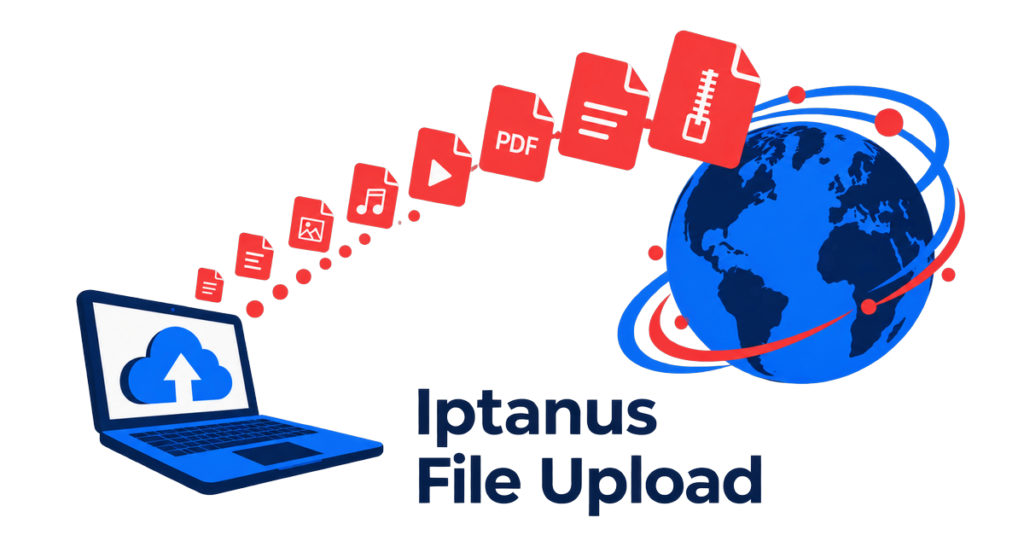 Iptanus File Upload — files uploading from a laptop to the cloud